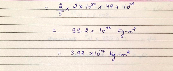 2 2x1344 18 46 %3D 39.2 x 10 Kg - m? 3.१२ X/07 kg-me