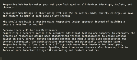 Responsive Web Design makes your web page look good on all devices (desktops, tablets, and phones). Responsive Web Design is