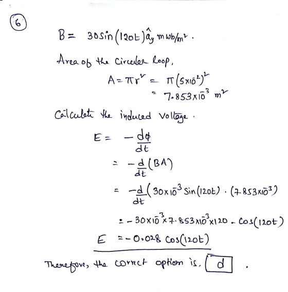 7.853x103 m de dt dt dt 3 E --о.oag CosC12ot)