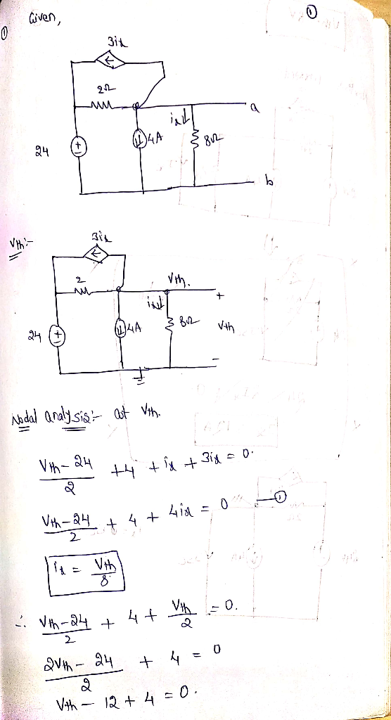 Given Ver 2n 24セ Vth-12 + 4 0.