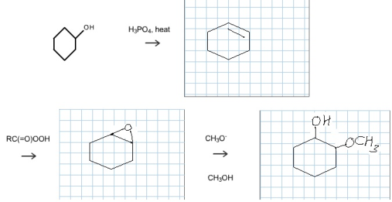 он H3PO, heat CH30. CH3OH