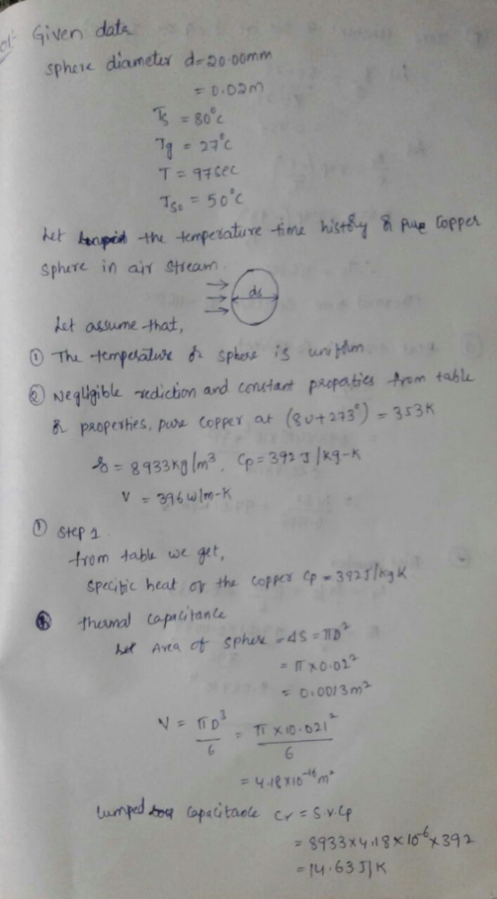 Given data sphere in ait Stian → Act asume-that, 2 Neqiaibk ndichon ard constant psepaties Arom tabl a paopt1hes, por Copper