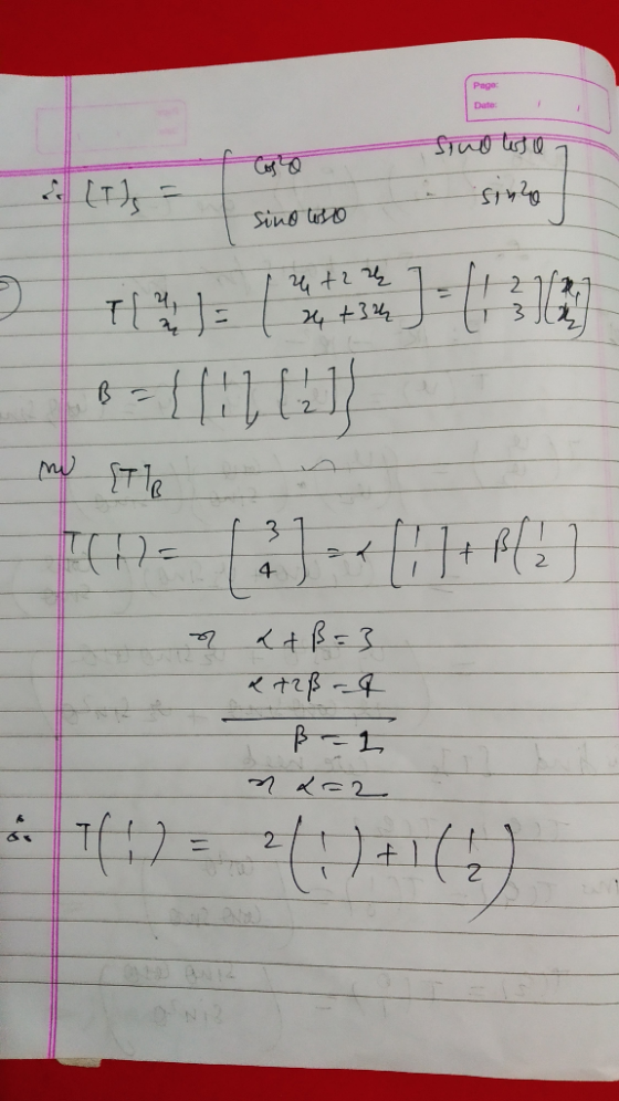 sino lose sinho (T) = sino loso 26 +2ų T[ 2 ) = 24 +34 / l n L + B = 3 & trß - 4 B-1 nx=2