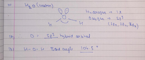 - Н, o (дни) Монең . Hydrogen - 14 O aygen - Sp3 ( 2012-04-04 ) cay : O sp3 hybrid arbital (6) Ц— о- и те олии Точ. 5