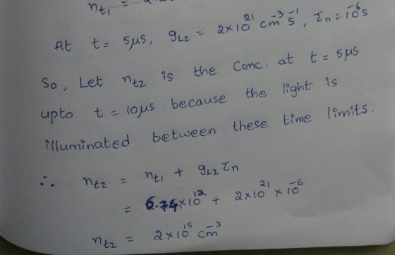 nti al 2x10 cms, ames, Enclos At t= sus, 9L2 = Conc. at t=sus the is So, Let ntz the light is upto talous because these time