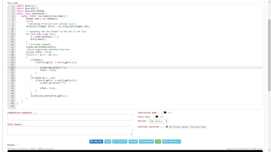 Your code 1 import java.1o. 2 import java.util. 3 import java.util.Randon 4 public class Runsprinter f public static void mai