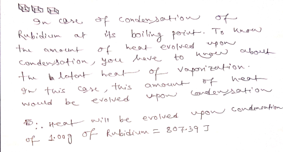 S Condenotion boilin potut T he at evo(ved Rubideum Kno al the vpon mount Noout ngew. Anave to Condersottonyou o Vopon zentio