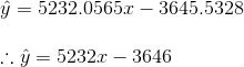 9 = 5232.0565 - 3645.5328 :. 9 = 5232.1 5232.c – 3646