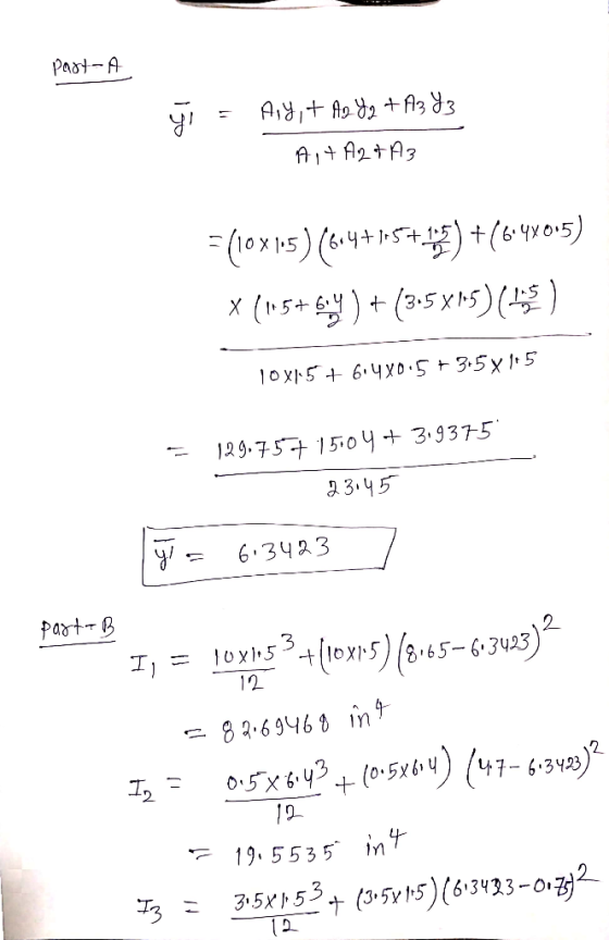 Past-A y = Asy,+ A2 Y2 + A3Y3 A+ A2+ A3 5(10x15) (6.4+15+1,5) +(6:4X015) X (1+5+6:4 ) + 3.5x15)(15) 10X15 + 6.4X0.5 +3.5x15 1
