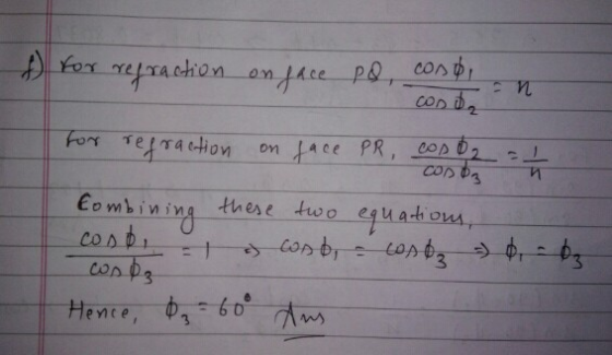 For rerachon ona con b 3 Combining there two equat ons ence