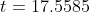 t=17.5585
