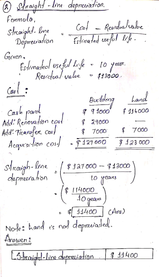 @ silnaight-line depriceviation, Formula, straight-line : Cost - Residual value Depreciation Estimated useful life., Gevena,