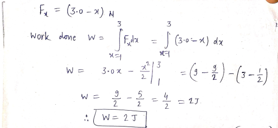 Ful (3.0 - ) 시 3) work done Ws Fuela 여 Day 수 (3-1)-(3) 올돌 =볼 W 300 a 9 W = 5 2T. 2 2 W=2J