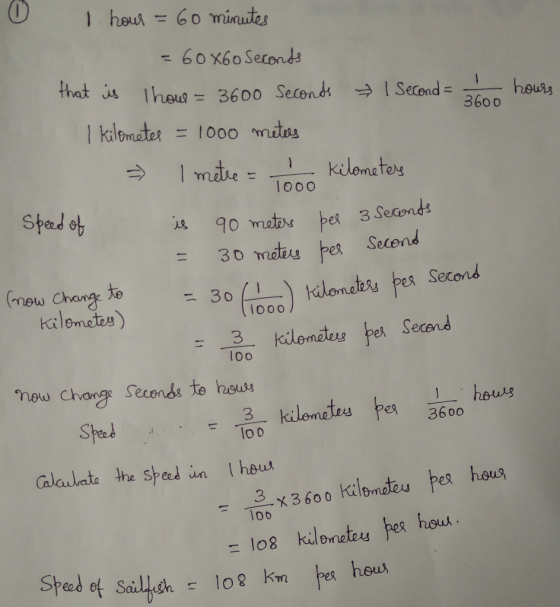 0 I hour = 60 minutes = 60x60 Seconds that is Thous = 3600 Seconds | Second = 5 I kilometer = 1000 meters I metre = to Kilome