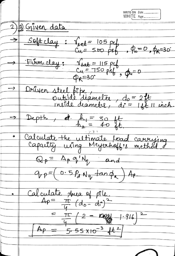 WRITE ON Dote WHITE Page 105 Dept sina M 4