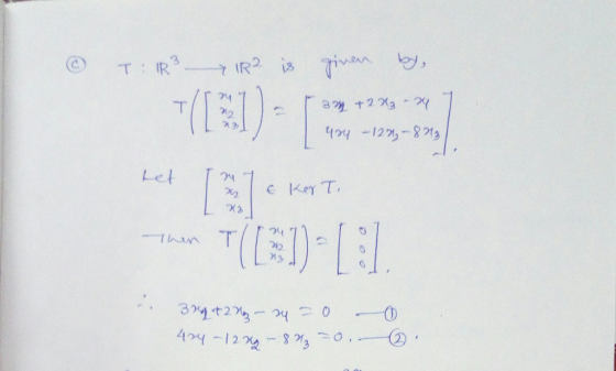 5 TIR3 IR2 is given by, ram + 2 X3 - 24 7 484 - 12812-883 then TIESI 34 + 2Hz - 24 = 0 404-123-823=0,- 0 ☺