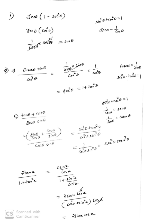 Jew (1 - sito) feó (Como) 50²0 tao=1 Seco - Como a losão = coso sina . Cosco sino sina - - ois Coseco = sino suotans = Coro G
