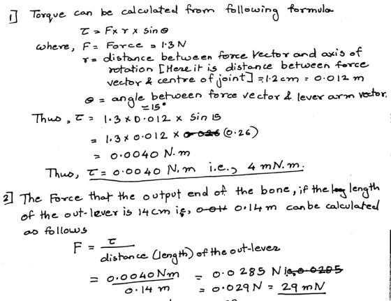 can be calclate from following torlo ovqve cor where, F Force a l3 N r- distance between foce Vector and rototion CHere ir is