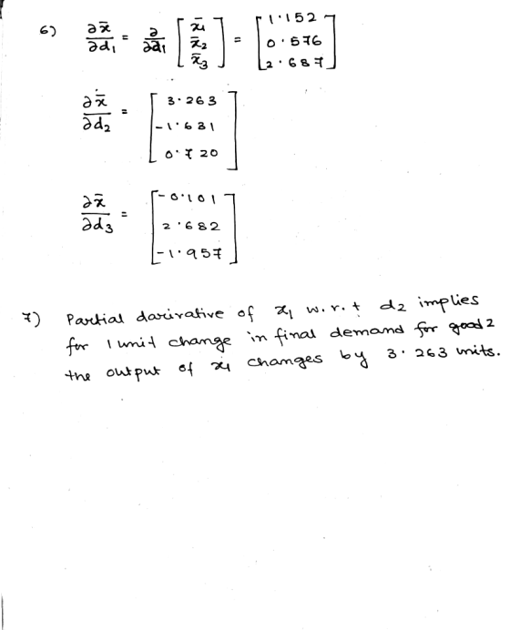 ***1) = 11527 0:576 L2.687 RININ [ 3.263 -1631 OY 20 T-01017 2.682 L-1957) 7 Partial darivative of a worot da implies for I