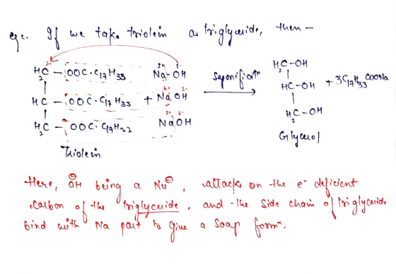 tak twolin HC00c.CH33 HC-OH Na- OH 3GaCooNa НС-он Ta33 HC-00C.C H33 tNaoH T HC-OH NaoH Gy Thiole m Here, OH N ycuide and Ik