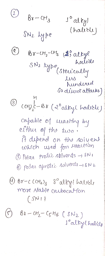 Br-CH3 (halibl SN2 ype r-cH, (alry SN2 yb(steaky holids Lus hunduud So diet attauk) CCHC -B (2alkyl halioke) Capable of Luaet