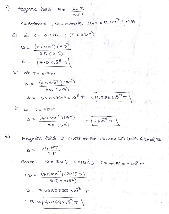仁distance ノ 一亏 C) at r=1.5m Magnehc steld a cender ofthe arcular col CasNns)1s β= -7.06 8 5835 xiosT