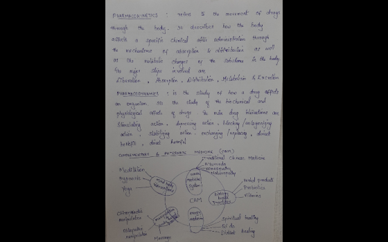 PHARMACOKINETICS : Wefers 6 the movement of drugs through the body. It describes how the body affeclő a Specific chemical afl