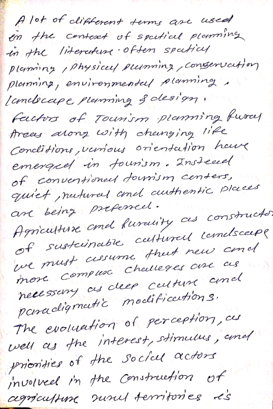 A lot of clifferent terms are used in the context of speetical planning in the literature often spatice planning Physiceel pu