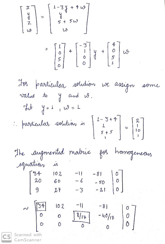 1-3 u 5 5w 4 0 erpartiules Astdhion we плодо and to value T-R partieular aelutaon in 1- 34 5 +5 1 ugmentad mabrie hamas atian