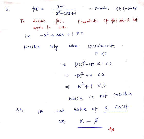 fo) = ati To . . . Domain, 10 (-00,00) -*12+261 + define fol), Denominator of flu should not equals to zelo. –242 +264 +1 70