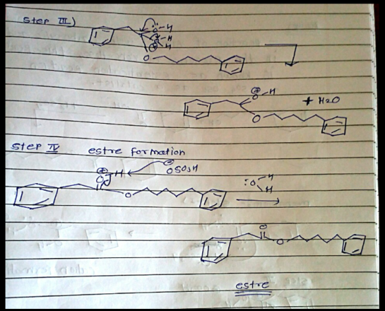 Step 1L) 1 + H2O Step TV estre for meetion HKO SOM OAA SAAA estre