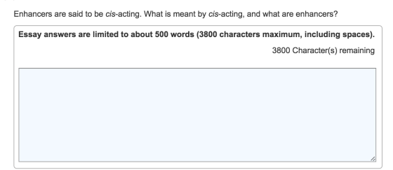 Enhancers are said to be cis-acting. What is meant