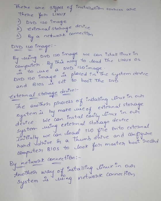 여 mstallaten sous, ces as e thee o9 LINUX DvD Iso image extes nal stosnage dev 3 anetuos so mage we can stall Iux n By uina