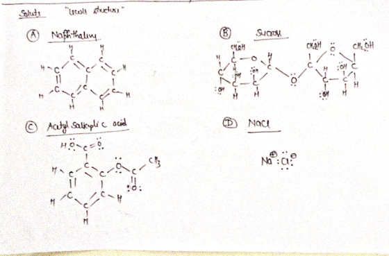 Solute treesis stuckne Ô Naphthaling © © Nad Actyl Salicylic acid HÖnero /