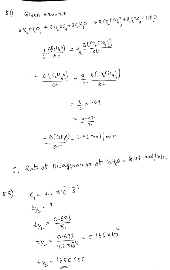 57) Given equation KSo + 1110 1 3 2C 8H 0 0 | 21 K, Cytgt.sg+ 3410 → (se} + aree + 1 1 이 = ACCI SAP - Hd 22 DC218 - 2 t 1 2