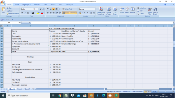 Book1 - Microsoft Excel Cla Home Insert Page Layout Formulas Data Review View Developer (?) X х Σ AutoSum και * Cut EB Copy C