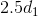 2.5d_{1}