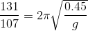 0.45 131 107 = 271 V 9