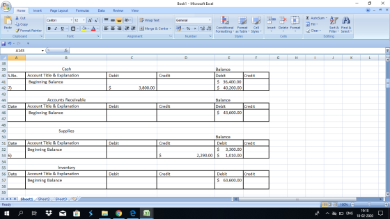 Book1 - Microsoft Excel - X Home Insert Page Layout Formulas Data Review View * Cut Copy = = = * General Wrap Text *Merge & C