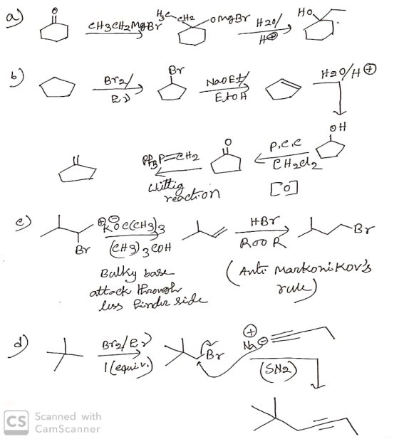 42 ong CH3 CH₂ mg Br W galibiyeting components Dolores les con haytno B12ม Nare R Eror pocie , Phe P=CH2 te haela Wittig L HB