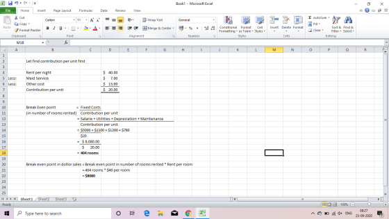 XI - Book1 - Microsoft Excel File Home Insert Page Layout Formulas Data Review View O x I AutoSum - * Cut E Copy Calibri 11 A