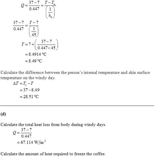 37-7 T-T 0.447 1 37-7 T-7 0.447 45 37-7 0.447x 45 - 8.4914 °C 8.49 °OC Calculate the difference between the persons intermal