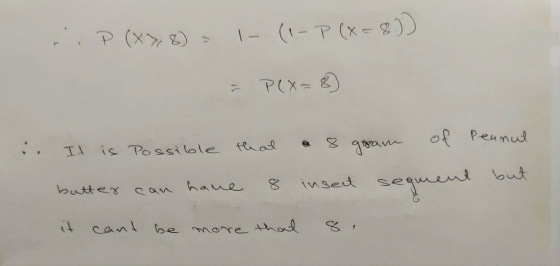 1- (1-P(x )) (3Kx) d PCX- of Peunud fer al :. is Posslole but S-1anent insect haue 2utter Can hod canl be more