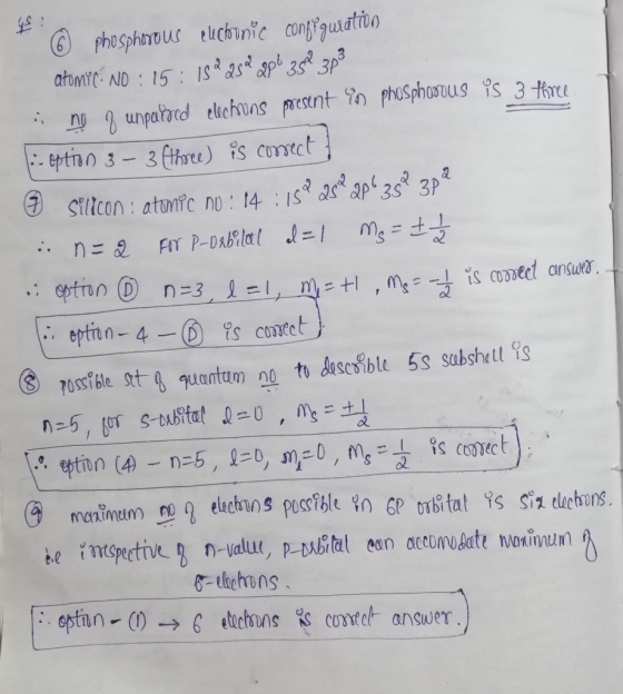 © phosphorous euchonic configuration atomic. No:15: Is a dsel ppt 35% 3p3 i ni 9 unpafoed elechons present in phosphorus is 3