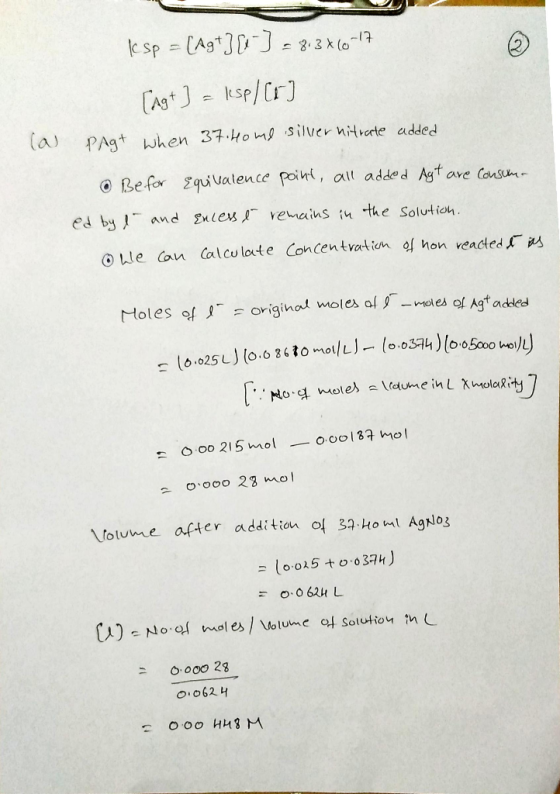 k sp (AgtJ 33k(0-1 CAst ksp/Cr (a PAgt when 37.Hom silver hitrarte added OBefor quiValence point, alt added Agt ave Consu ed