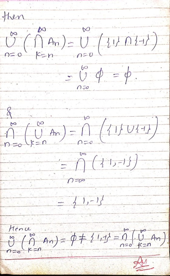 then Ű (Man)- Ü (11.0LY) 05 Opasno=0 Á (m) = (tuotas) no le=n = n (2-18) p=xo Tence ů (& An)= 0+ 34,74 = 0 / An). n=0 can ? A