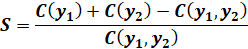 Ꮪ = Cy+ Cy2 - CyᎩ2 CyᎩ2