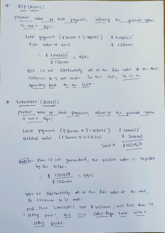 Vip (lessee)? lease present value of is not a Bpo: payments, assuming the purchase option Lease payments (4100000 x 3.48685)
