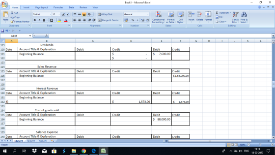 Book1 - Microsoft Excel - X Home Insert Page Layout Formulas Data Review View * Cut Copy Calibri ♡ General - Wrap Text *Merge