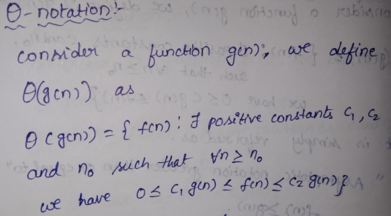 notation So bvs ConAider unchon gun?, (rae, alefine l! as fen) POsitve constant , e cacn) and no ich that nno Cz A we have Ca